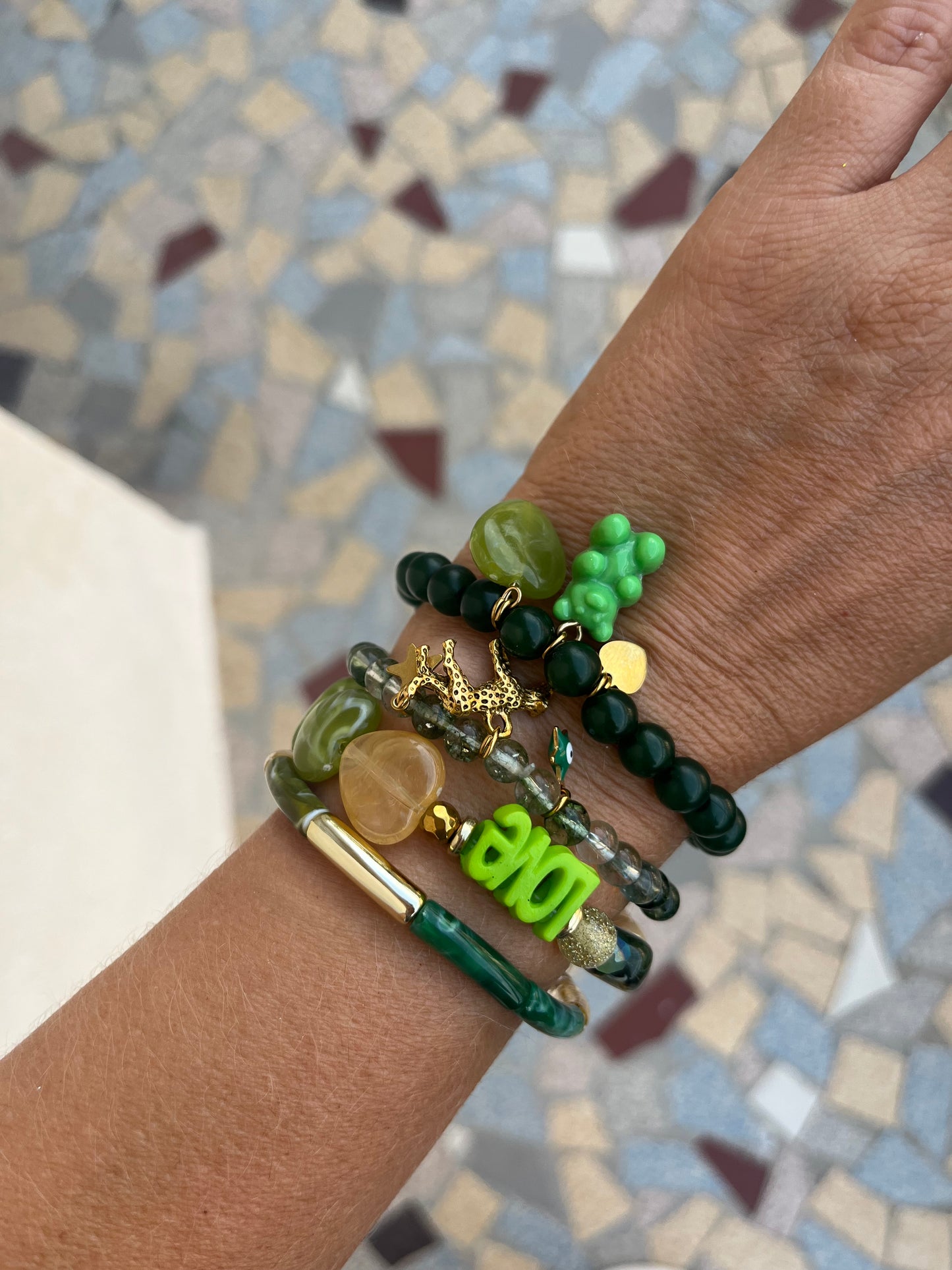 Bracelet Léo Green
