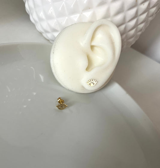 Boucles clous ŒIL