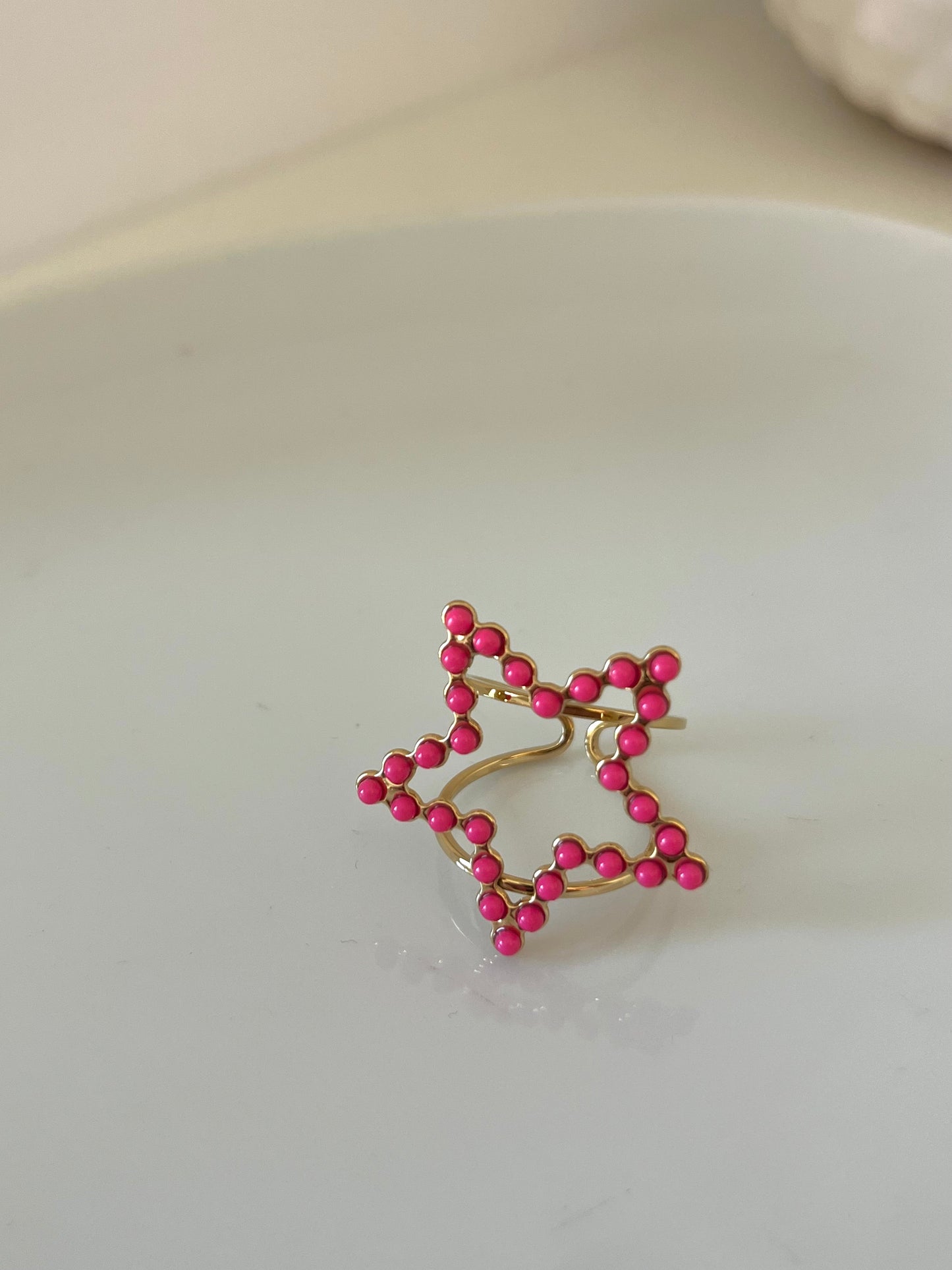 Bague Isa rose