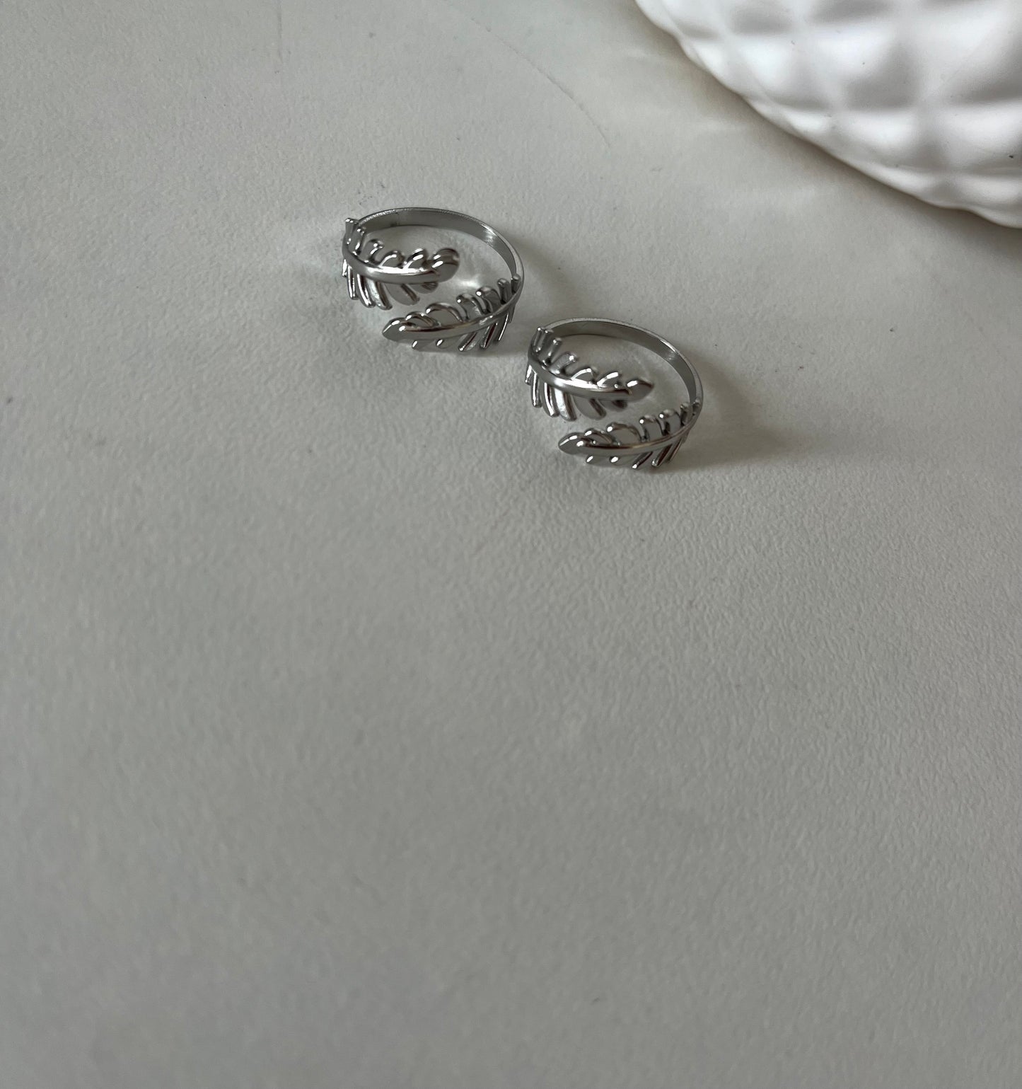 Bague Laurier argent
