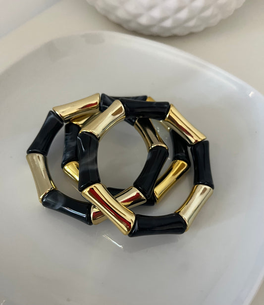 Bracelet Silk Octo Noir