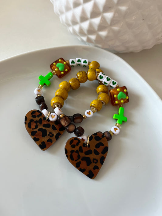 Bracelet DIM léopard