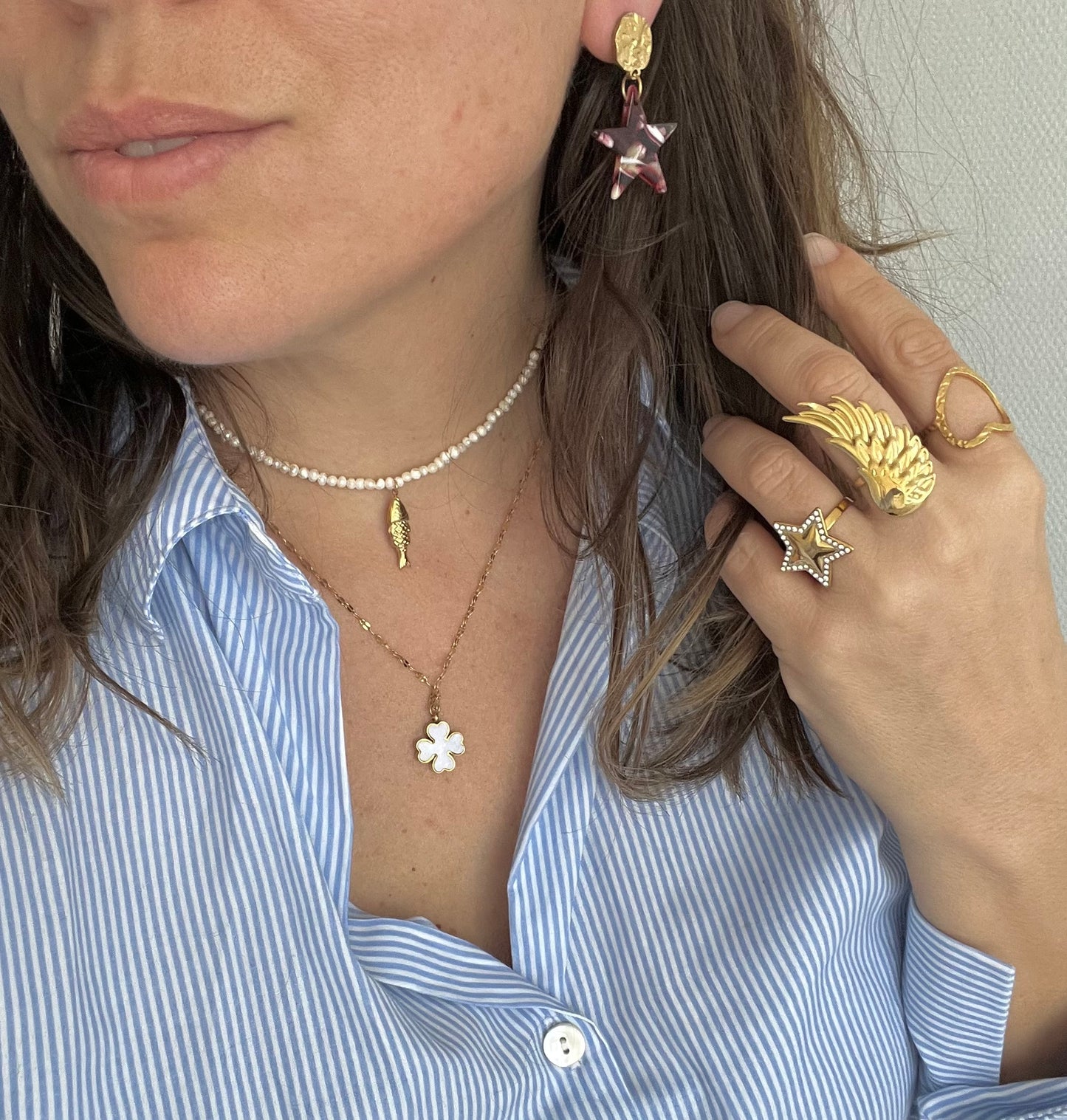 Boucles d’oreilles Estrel