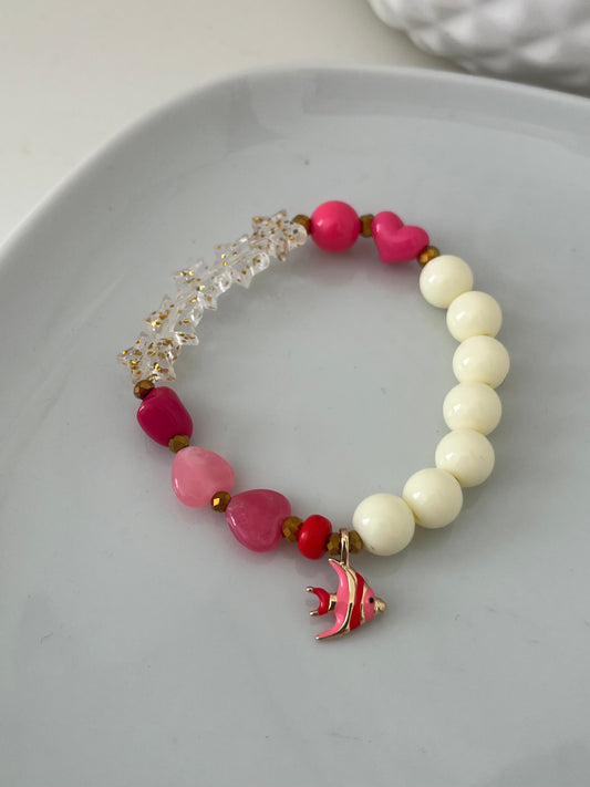 Bracelet Fish Pink
