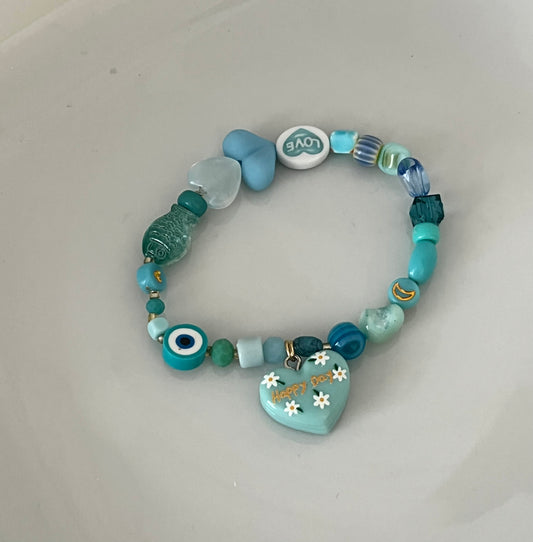 Bracelet HAPPY blue