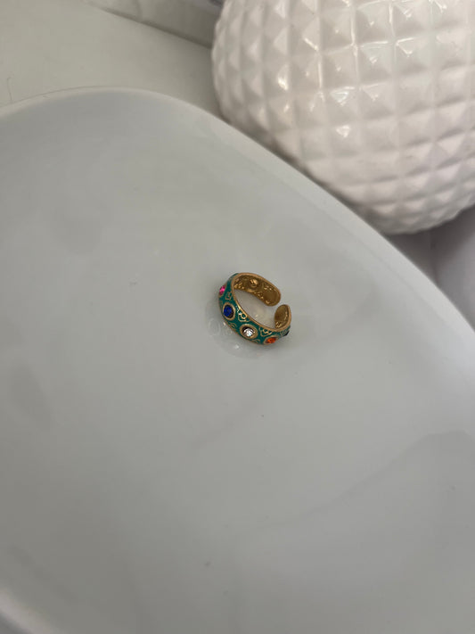 Bague NEHA vert