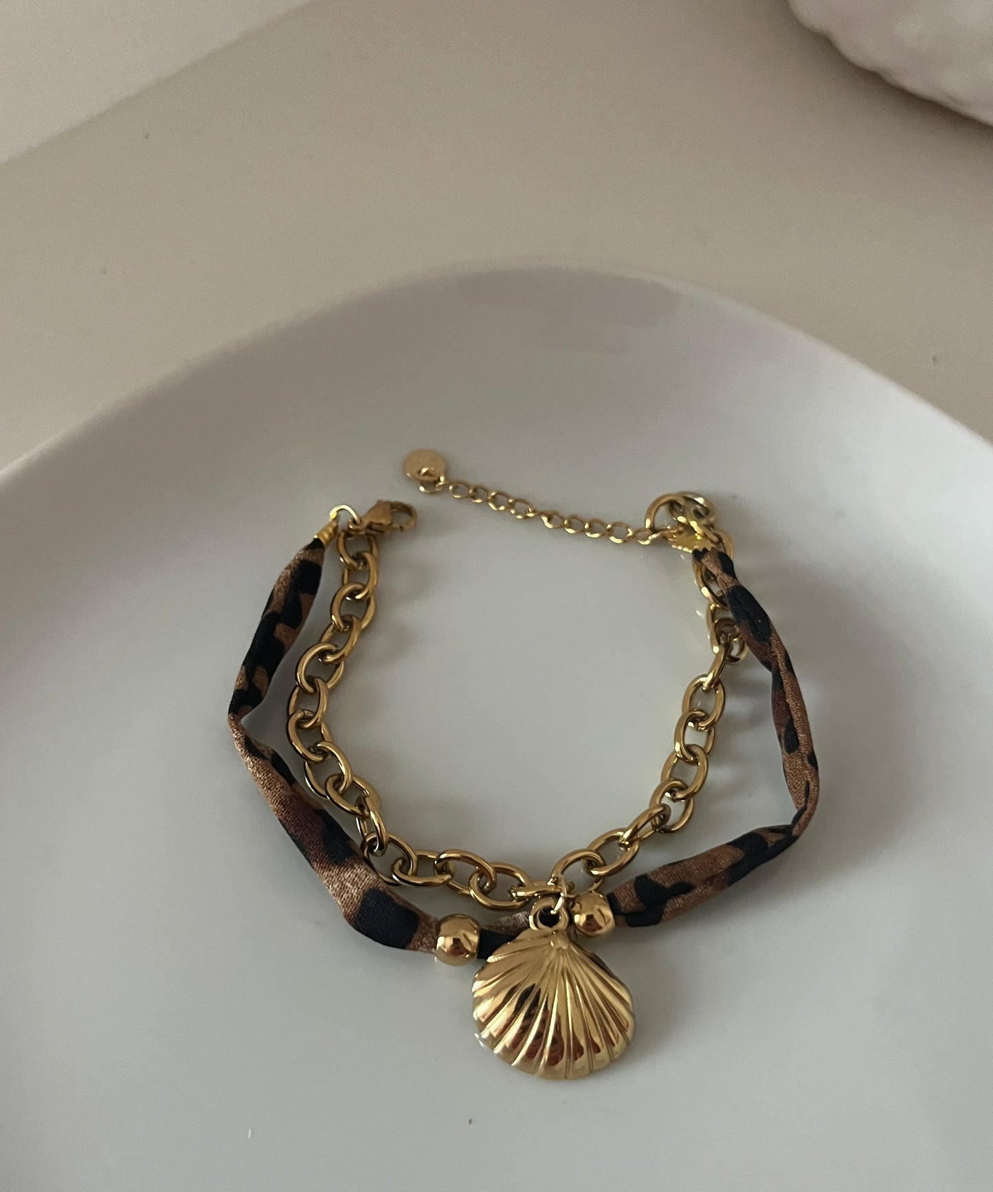 Bracelet Léo coquillage