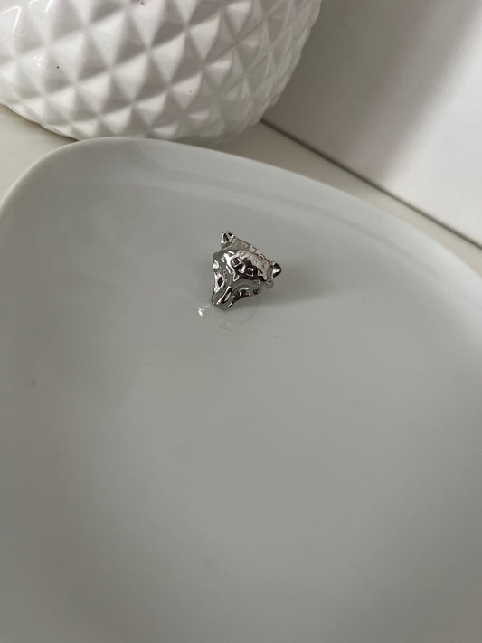 Bague LÉNA léopard Argent