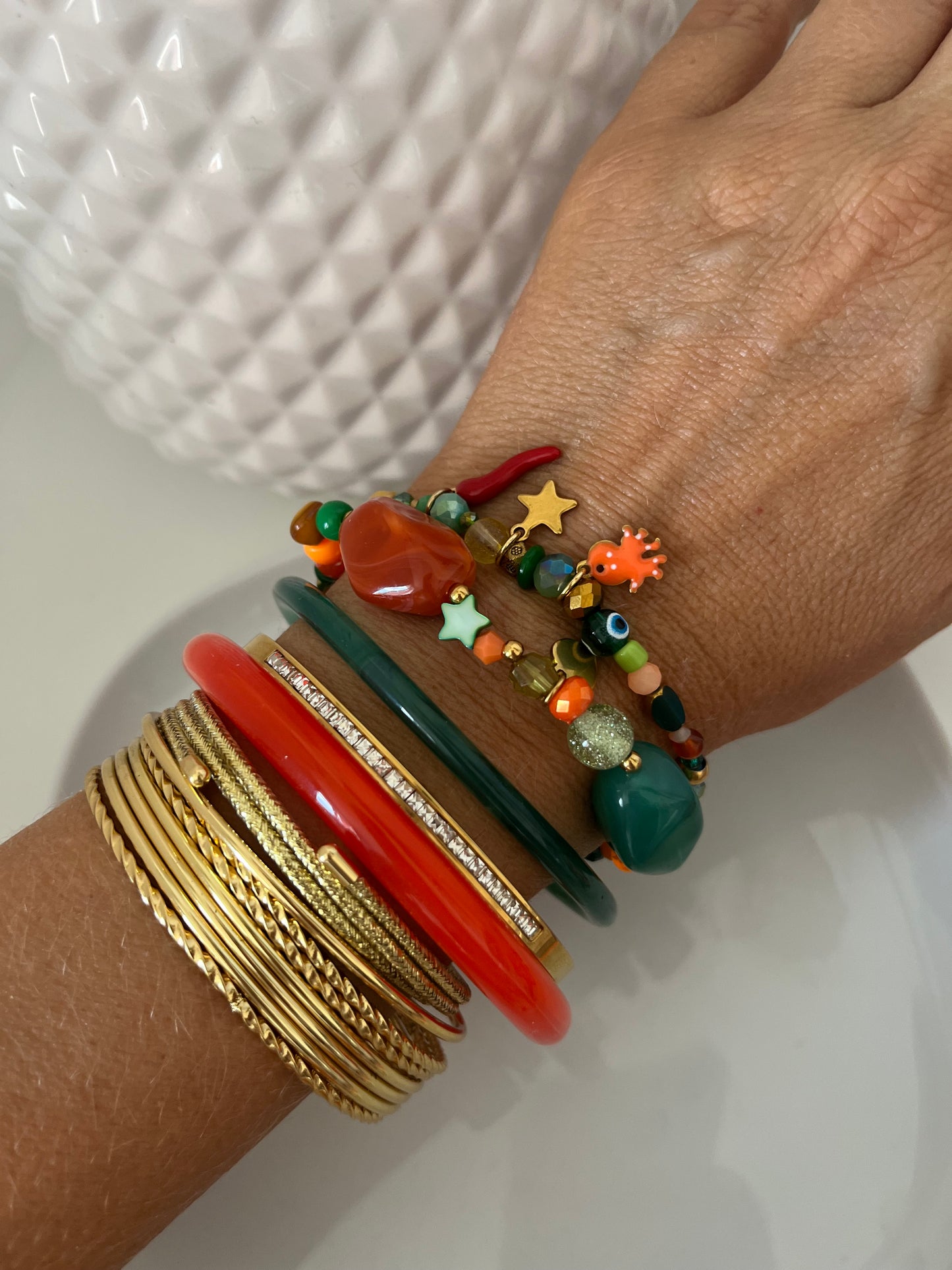 Bracelet Slide doré