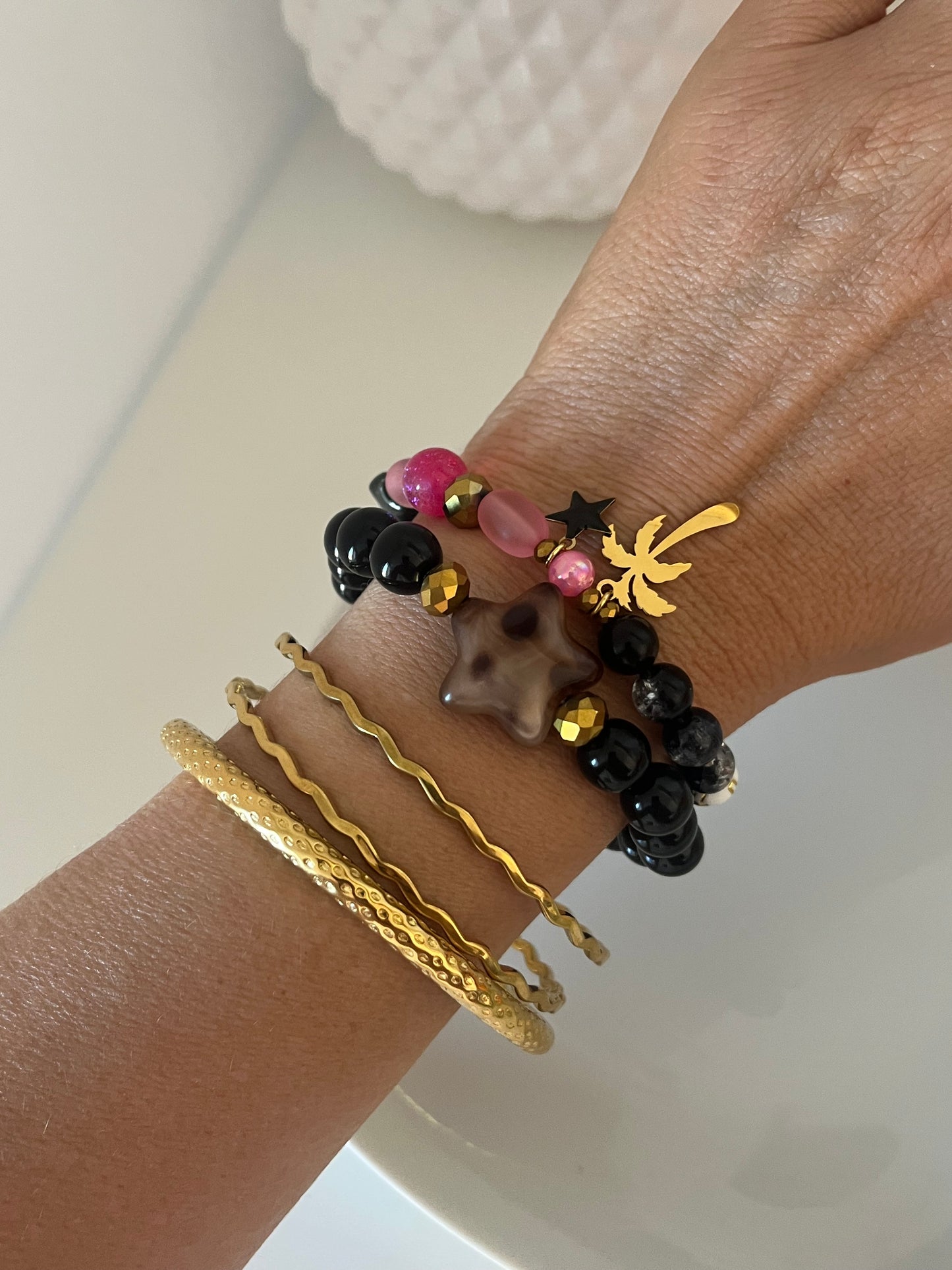 Bracelet Palm Pink