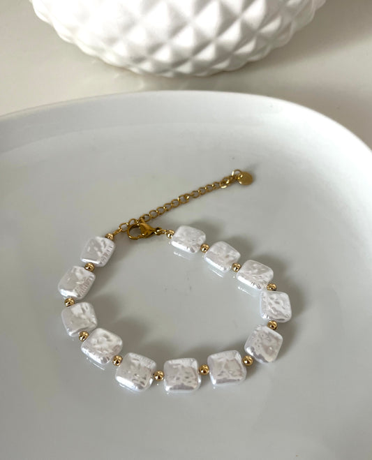Bracelet Nacre cube