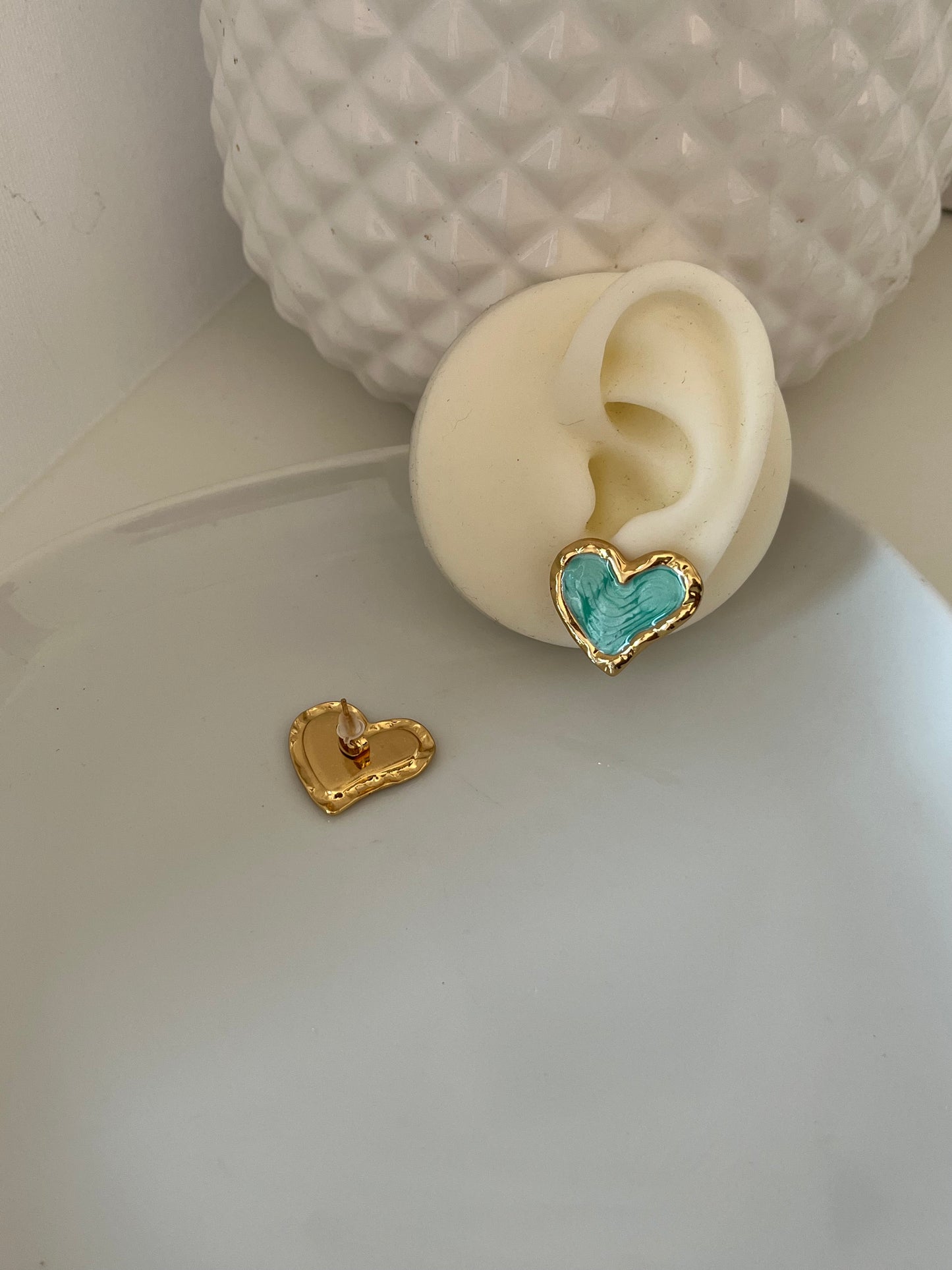 Boucles LOVA bleues