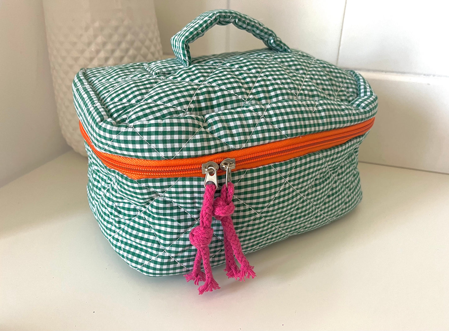 Vanity Vichy vert