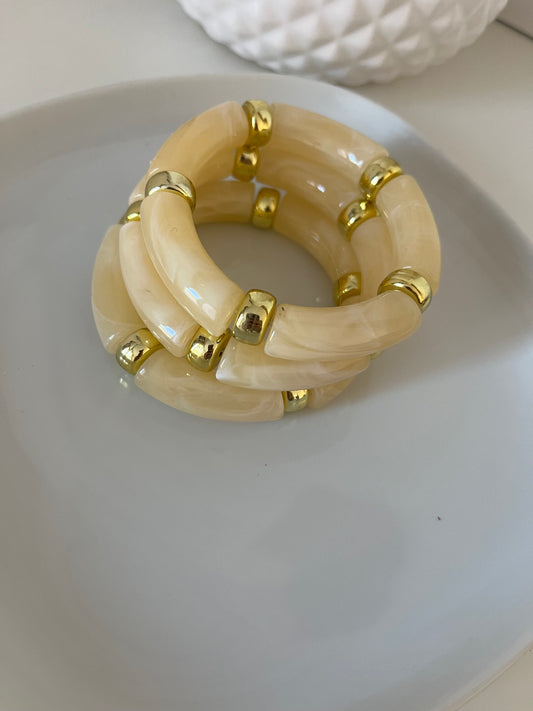 Bracelet Bohemia écru