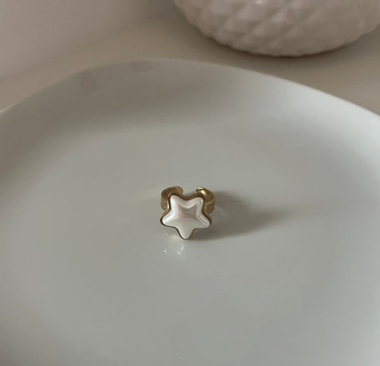 Bague Star Nacre