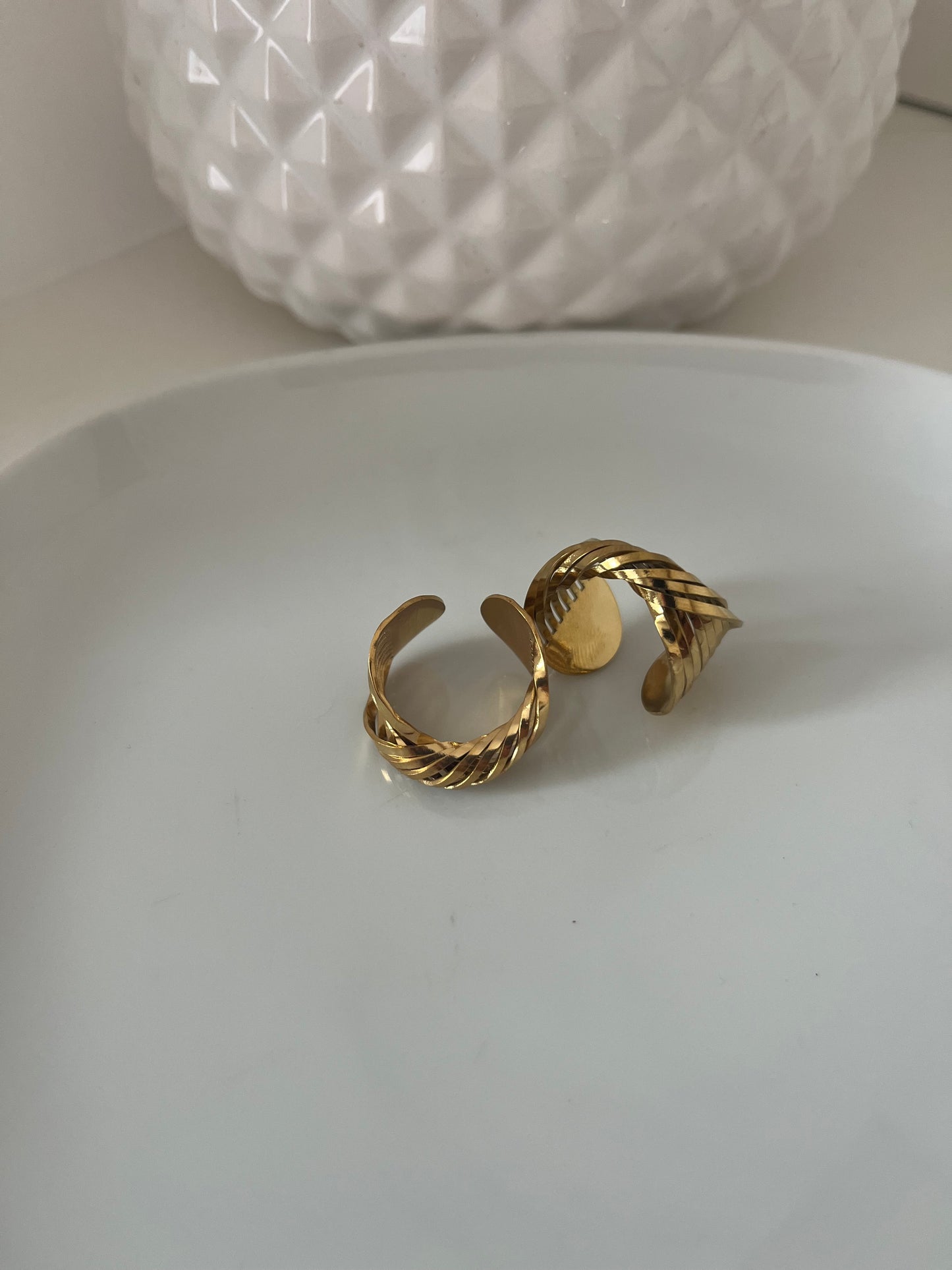 Bague Torsade