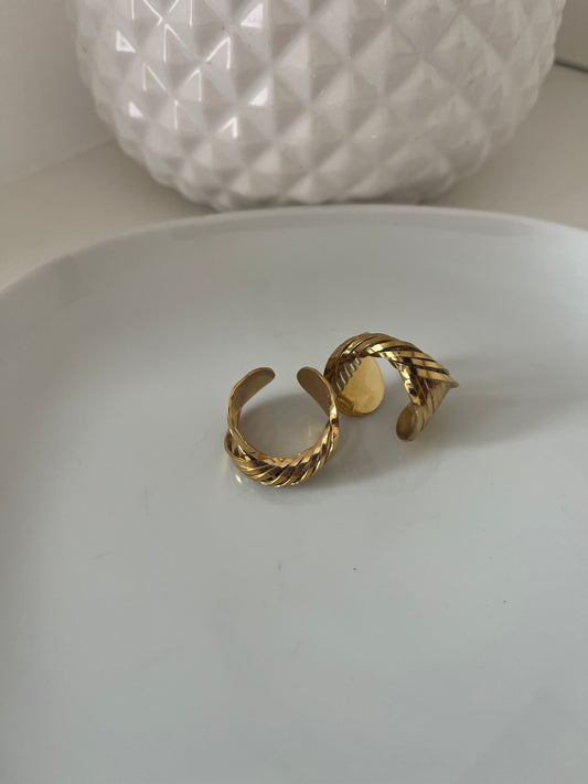 Bague Torsade