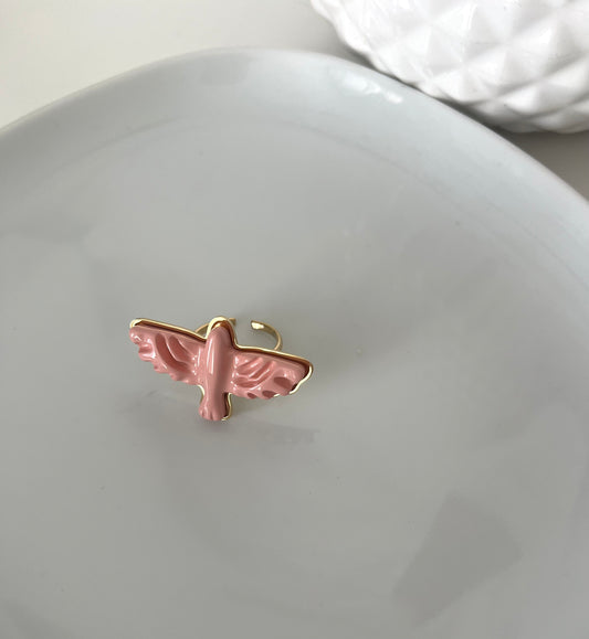 Bague Aigle Rose