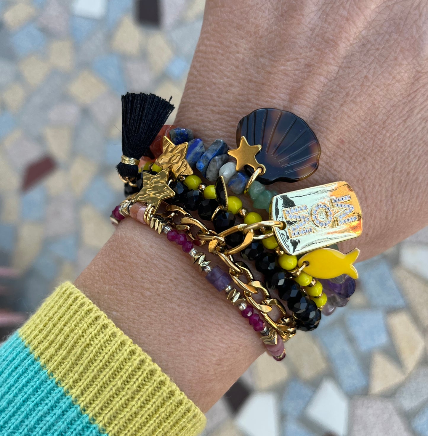 Bracelet SHELL piedra