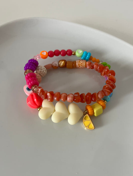 Bracelet Double citrus