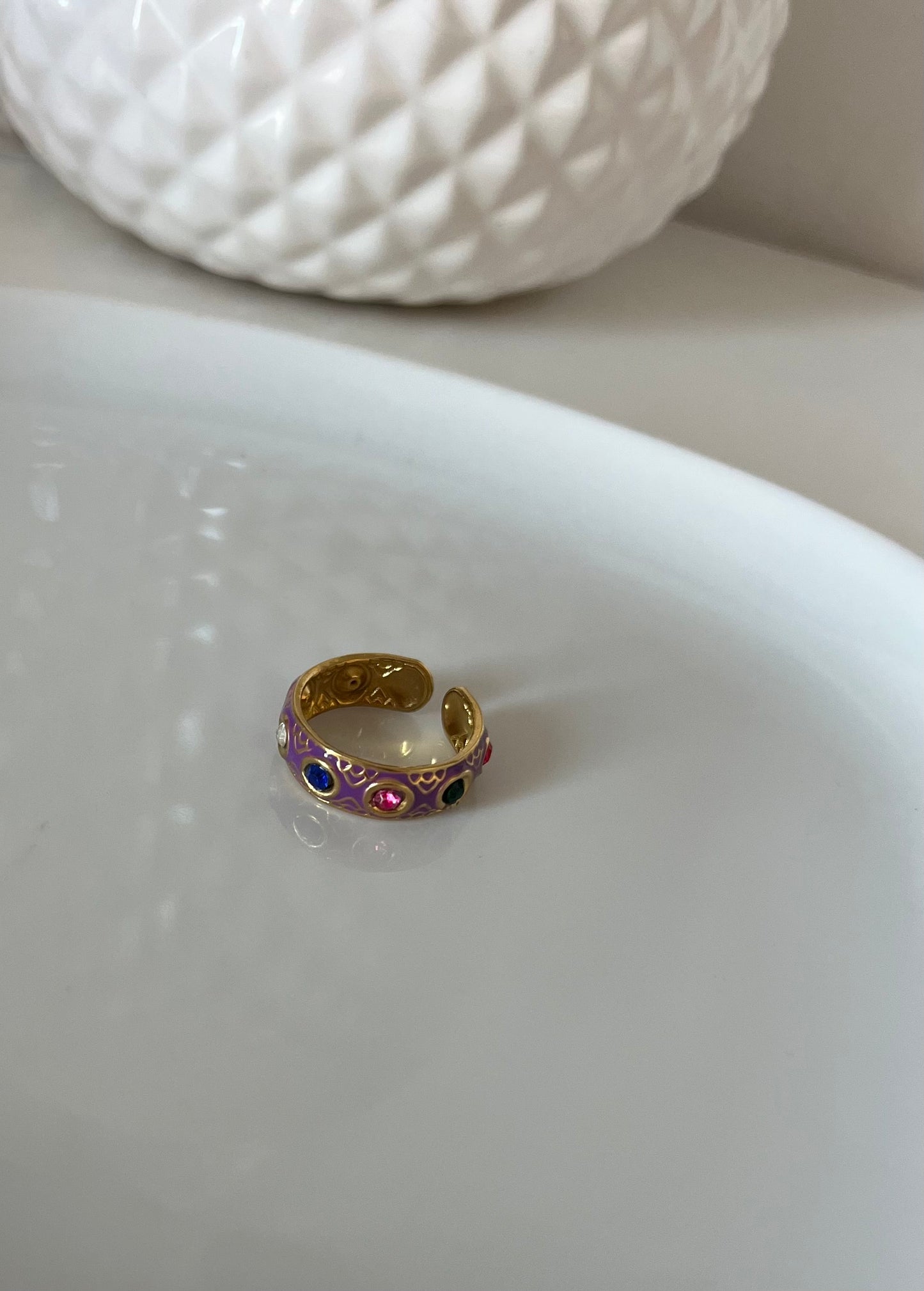 Bague NEHA purple