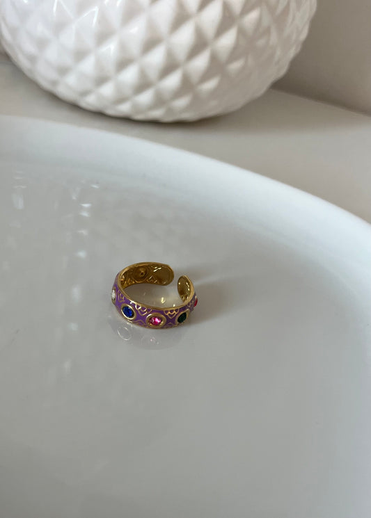 Bague NEHA purple
