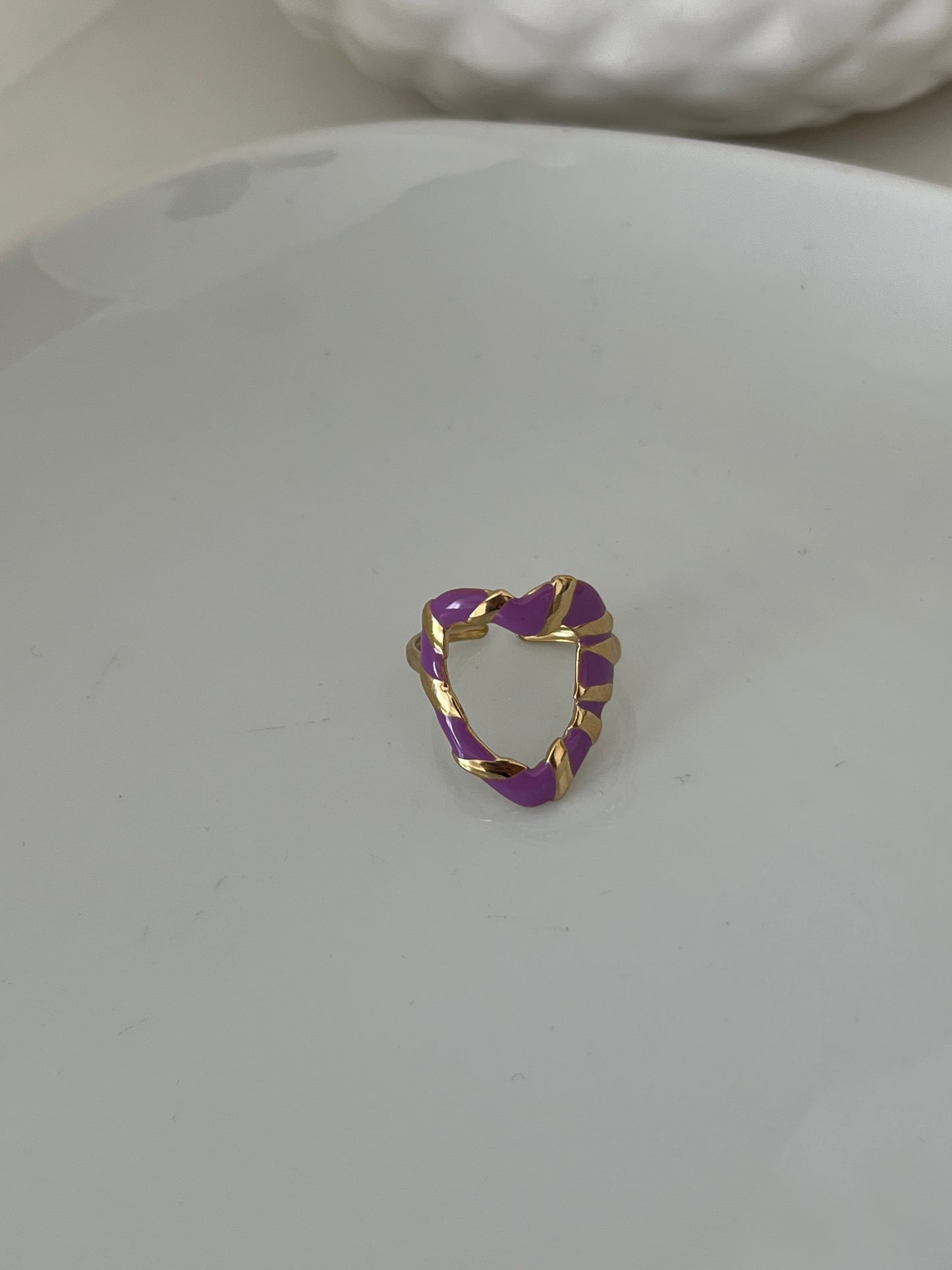 Bague Heart violine