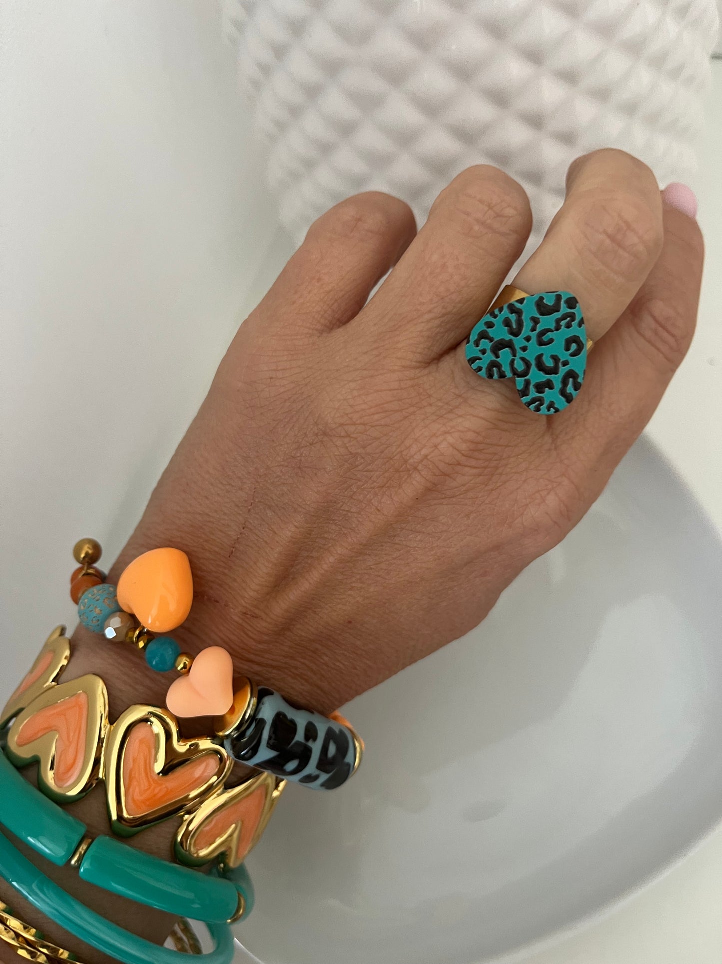 Bague Léo Verde