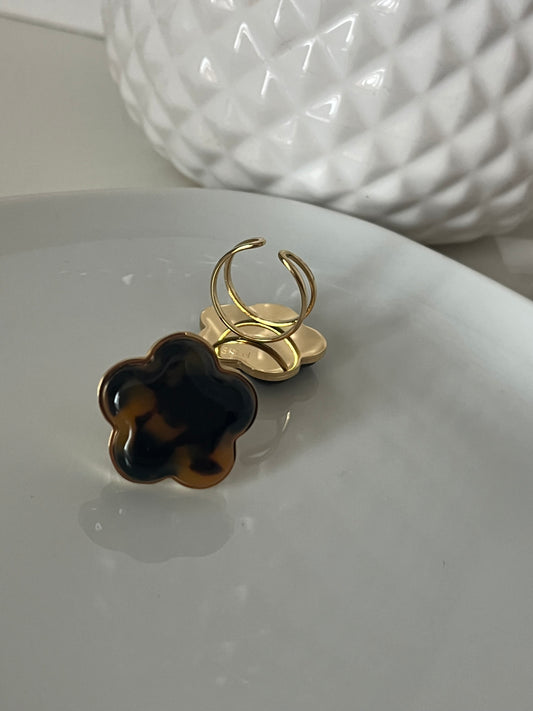 Bague Flory léopard