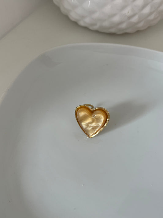Bague Heart Camel