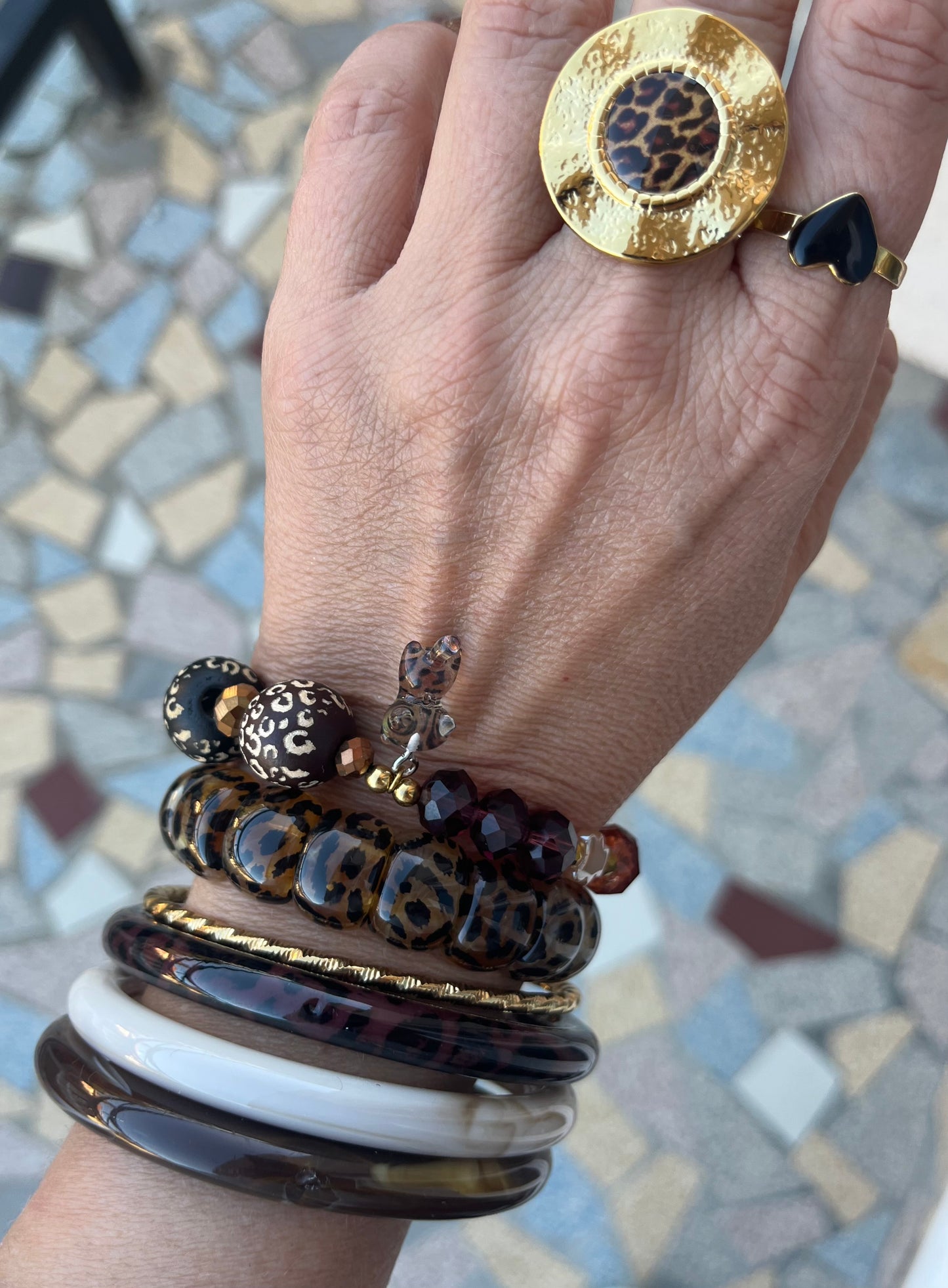Bague black love