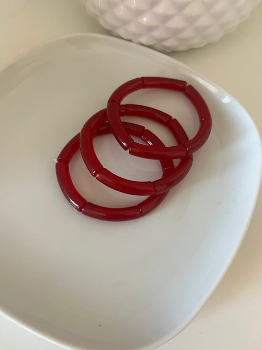 Bracelet Ibiza cerise