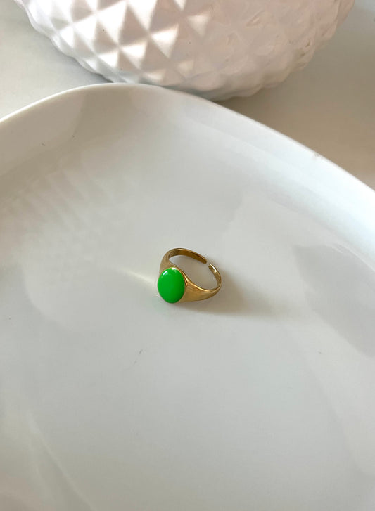 Bague IPP verte